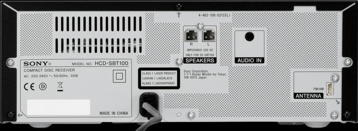 Image du produit Sony CMT-SBT100 (Bluetooth)