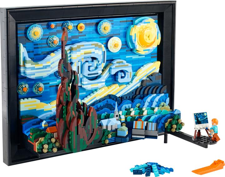Produktbild LEGO Vincent van Gogh – Sternennacht (21333, LEGO Seltene Sets, LEGO Icons)