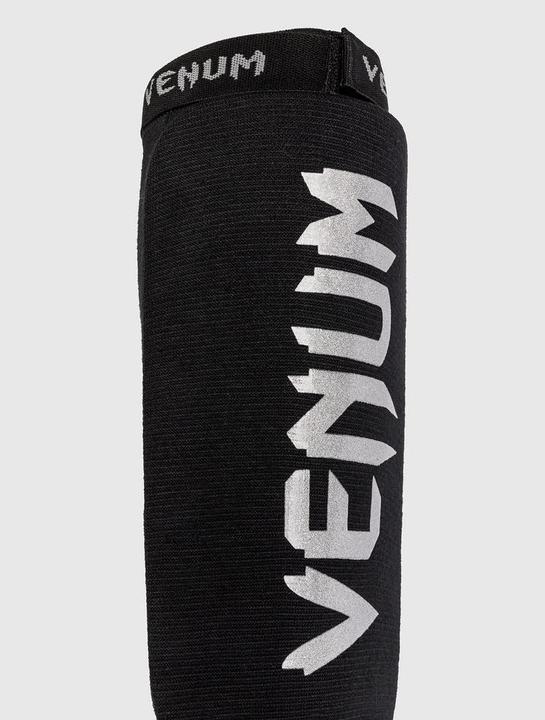 Image du produit Venum Kontact Shin Guards Schwarz/Silber, L, Grösse: L (L)