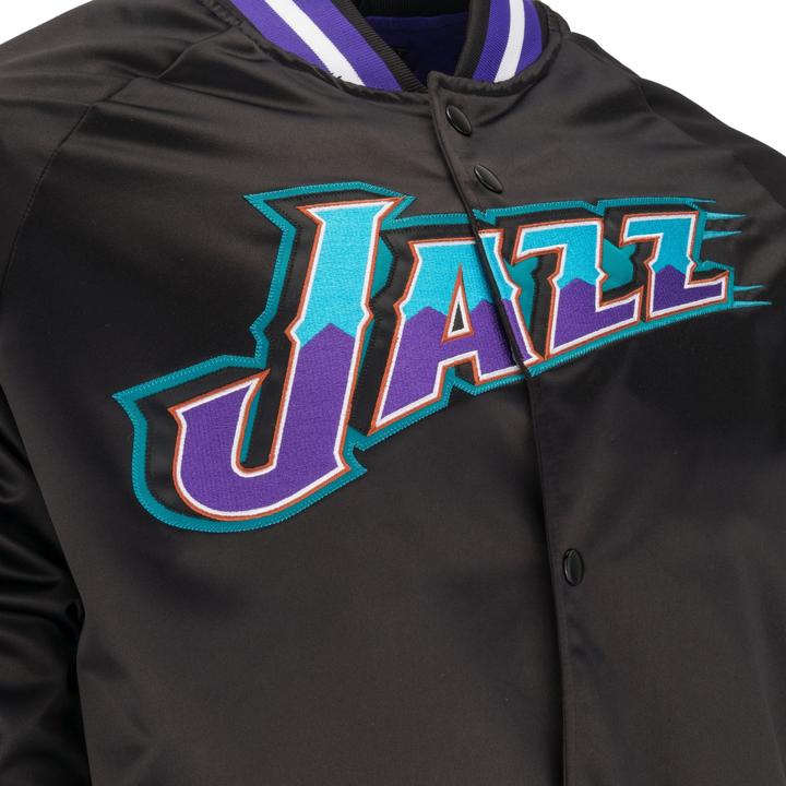 Produktbild Mitchell & Ness M&N Lightweight Satin Jacke - Utah Jazz schwarz - S (S)