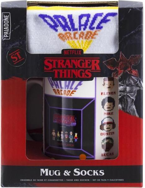Image du produit Paladone Products Mug et chaussettes Stranger Things (300 ml, 1 x)