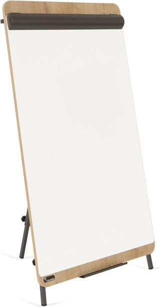 Actual product image Rocada Flipchart, magnetic, 69x99 cm, wood look