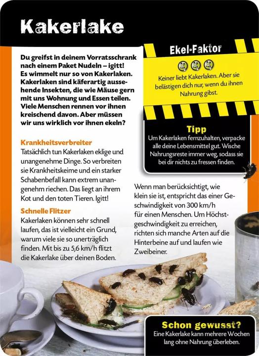 Image du produit Die 100 ekligsten Dinge der Welt (Allemand, Anna Claybourne, 2020)