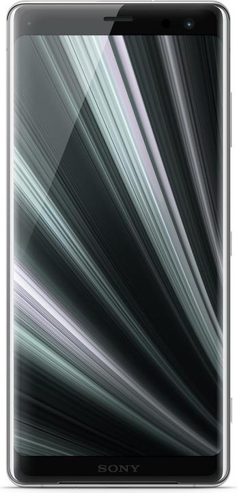 Produktbild Sony Xperia XZ3 (64 GB, White Silver, 6", Hybrid Dual SIM, 19 Mpx, 4G)