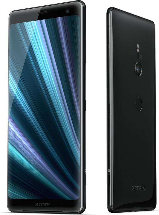 Actual product image Sony Xperia XZ3 (64 GB, Black, 6", Hybrid Dual SIM, 19 Mpx, 4G)