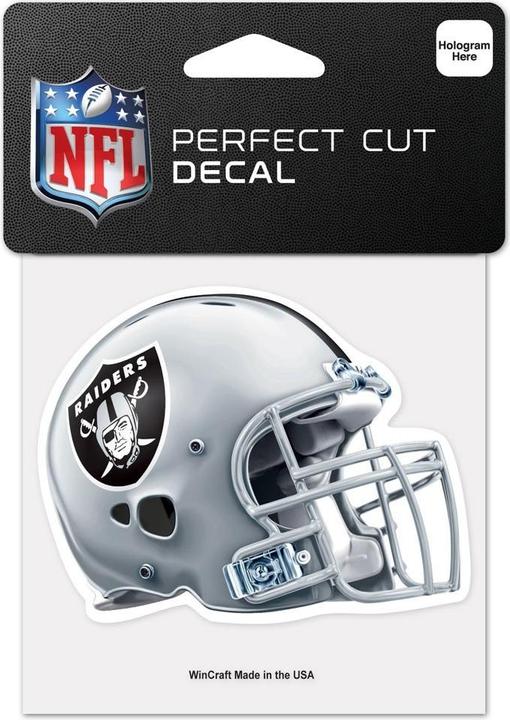 Produktbild NFL Las Vegas Raiders Aufkleber Helm