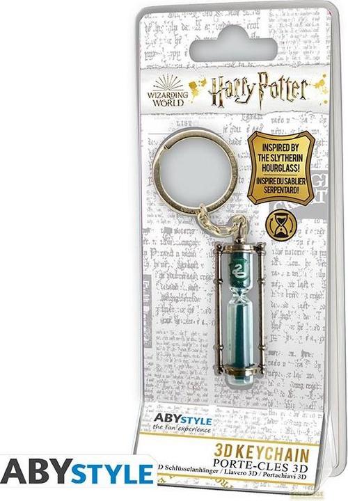Produktbild Pyramid Harry Potter: Slytherin hourglass - Keychain 3D