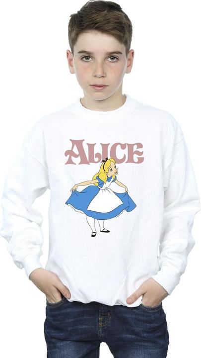 Actual product image Disney Boys Alice In Wonderland Take A Bow Sweatshirt (140, 146)