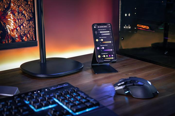 Actual product image Elgato Wifi LED Light Strip (Multicoloured, 200 cm, Indoor)