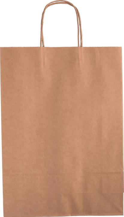 Actual product image Folia 15 carrier bags XL brown 31,0 x 42,0 cm (Gift bag, 15 x)