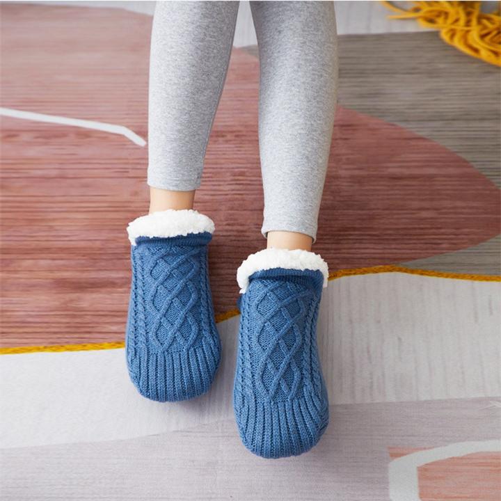 Actual product image Hermex Slippers size 39-42 winter socks cosy socks fuzzy socks slippers (Single pack, 39 - 42)