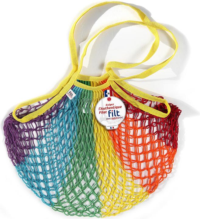 Image du produit Filt - Einkaufsnetz mit langem Griff rainbow