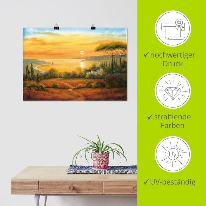 Actual product image Artland Tuscany Bay II T4BH (70 x 50 cm)