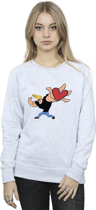 Immagine prodotto Johnny Bravo Heart Present Felpa Donna (S)