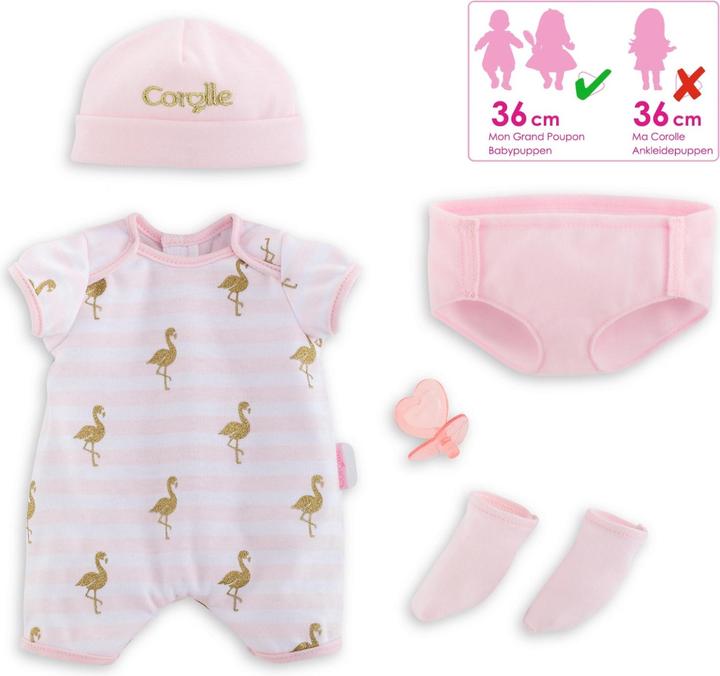Actual product image Corolle Baby clothes set