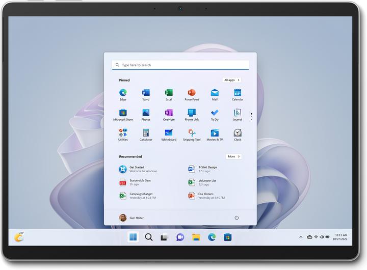 Microsoft Surface Pro 9 (13", Intel Core i7-1255U, 16 GB, 1000 GB, Ohne Tastaturlayout)