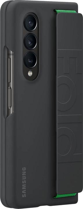 Image du produit Samsung GF936TBE Étui à poignée en silicone pour Galaxy Flip 4, Noir (Noir) (Samsung Galaxy Z Fold4)