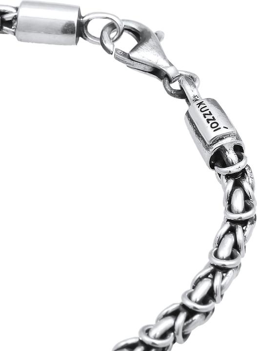 Produktbild Kuzzoi Armband Königskette Basic 925 Silber (23 cm, 925er Sterling Silber)