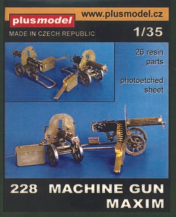 Produktbild Plus Model Maschinengewehr Maxim
