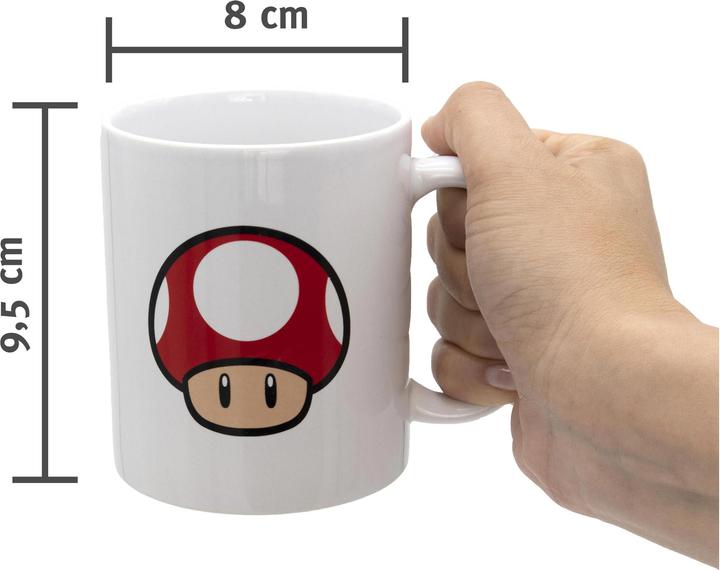 Actual product image Undercover Super Mario Mushroom Coffee Mug (325 ml, 1 x)