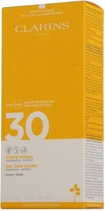 Actual product image Clarins Sun protection (Suntan cream, SPF 30, 150 ml, 200 g)