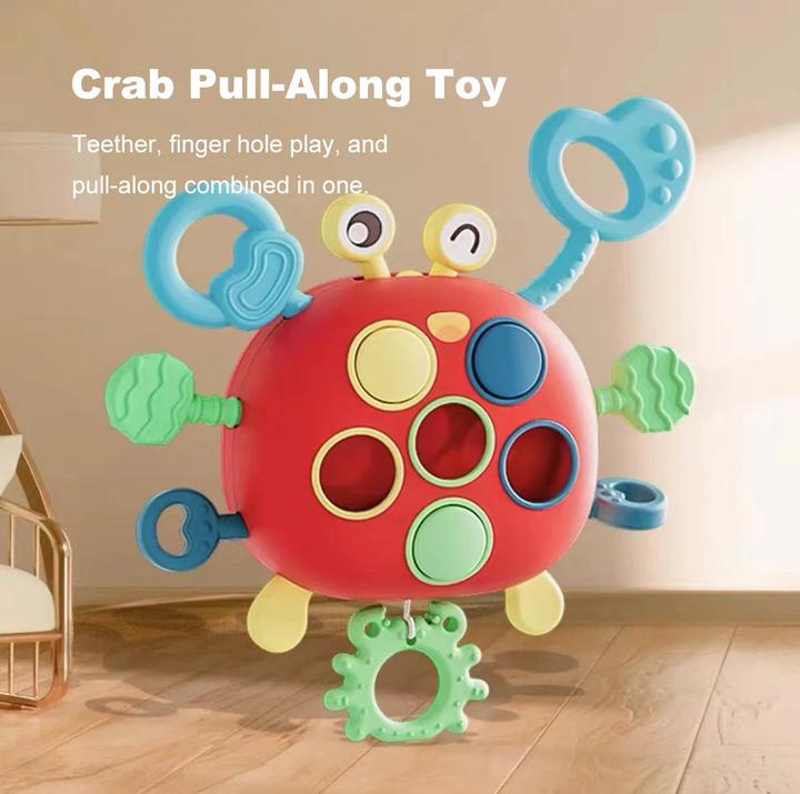 Produktbild Activity Board Spielzeug für 18M+, Kleinkind Sensorik Spielzeug für pädagogische Pull String Spielzeug