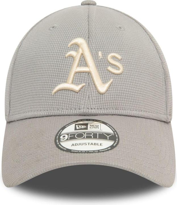 Produktbild New Era 9Forty Strap Cap - PIVOT KNIT Oakland Athletics grau