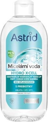 Produktbild Astrid Micellar water with prebiotics for all skin types Hydro X-Cell 400 ml (Reinigungsmilch, 400 ml)