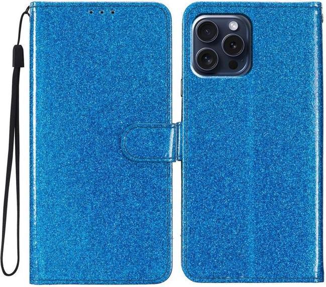 Actual product image MU Style PU Leather Bling Series (Apple iPhone 16 Pro)