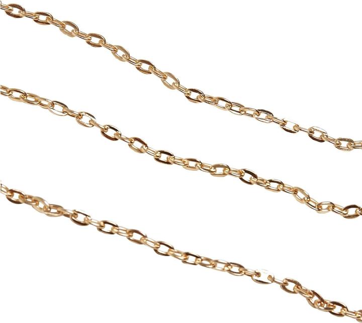 Actual product image Urban Classics Layering Pearl Basic Necklace (50% iron, 50% zinc)