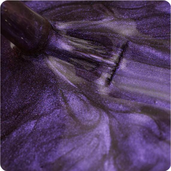 Immagine prodotto Miss Nella Nagellack Galatic Unicorn (Unicorno galattico, Viola intenso come il cielo notturno e pieno di brillantini come la polvere di stelle, Smalto pelabile)