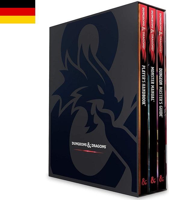 Actual product image Wizards of the Coast WOC967681 - Dungeons & Dragons - Core Rulebook Gift Set, (DE edition) (German)