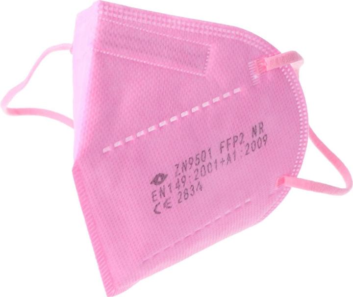 Image du produit AccuCell 20 masques FFP2 rose 5 couches, certifiés DIN (FFP2, 20 x)