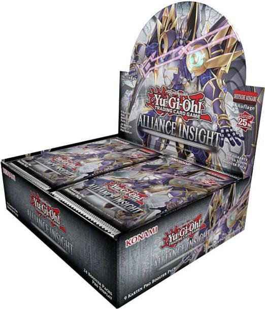 Actual product image Yu-Gi-Oh Alliance Insight Booster Box EN (German, Booster display)