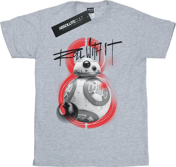 Produktbild Star Wars The Last Jedi BB8 Roll With It TShirt Jungen (140, 146)