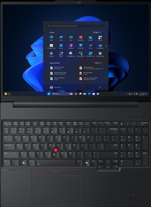 Produktbild Lenovo ThinkPad E16 G3, IntelŽ Core Ultra 5 22 (16", Intel Core Ultra 5 225U, 16 GB, 512 GB, DE)