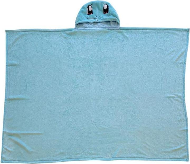 Produktbild Halantex Pokémon Coral Decke mit Mütze Schiggy 120 x 150 cm (120 x 150 cm)