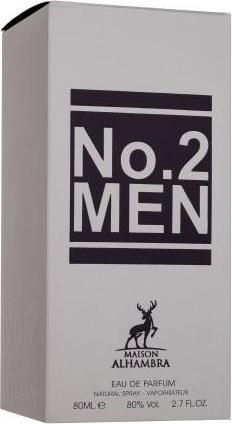 Actual product image Maison Alhambra No.2 Men (Eau de parfum, 80 ml)