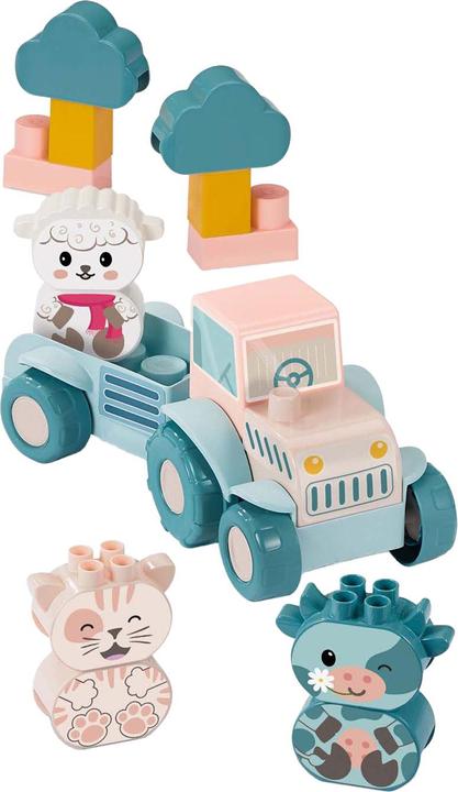 Actual product image Abrick Ecoiffier Baby Mein erster Traktor mit lustigen Tieren