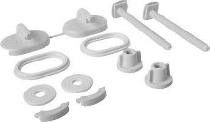 Cersanit Eco Polypropyleen Toiletbril Bouten (K99-0006)