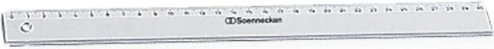 Soennecken Lineal Länge: 30 cm Werkstoff: Kunststoff (300 mm)