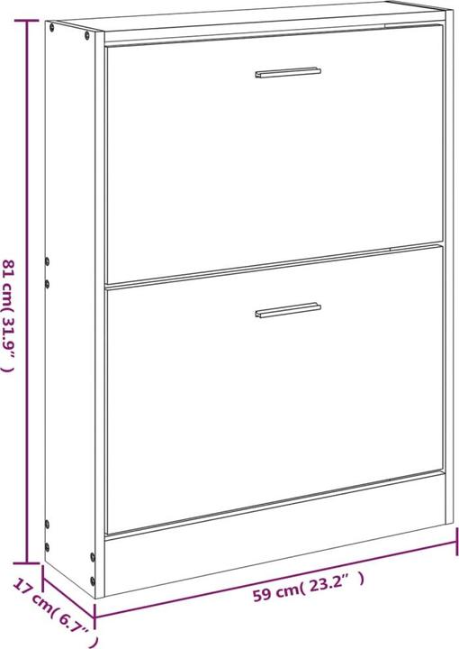 Produktbild VidaXL Sofia (17 x 59 x 169 cm)