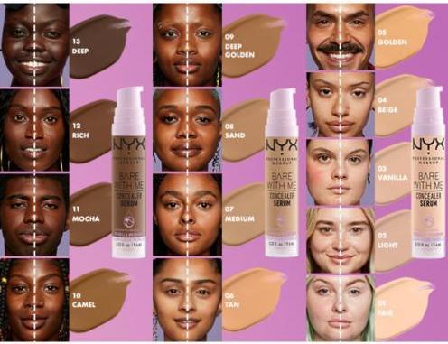 Actual product image NYX Professional Make-Up Bare With Me Concealer Serum (1 Fair)