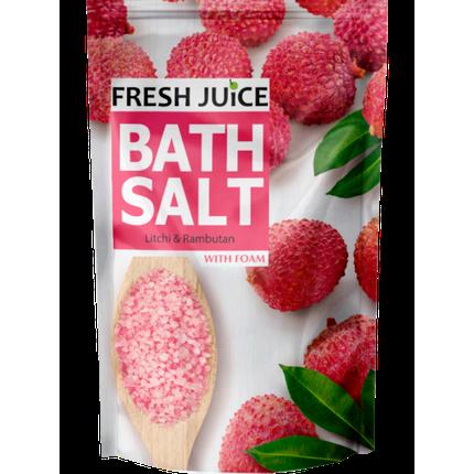 Fresh Litchi & Rambutan Bath Salt with Foam Rich Minerals 500g Juice