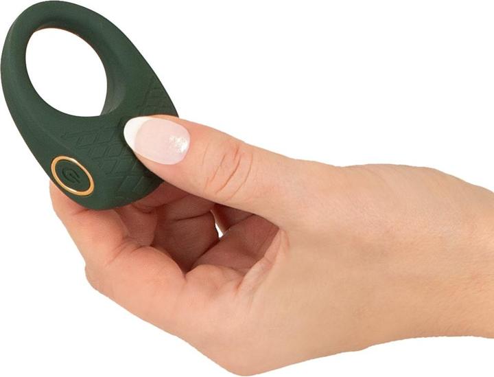 Actual product image Emerald Love Luxurious Vibrating Cock Ring (3 cm)