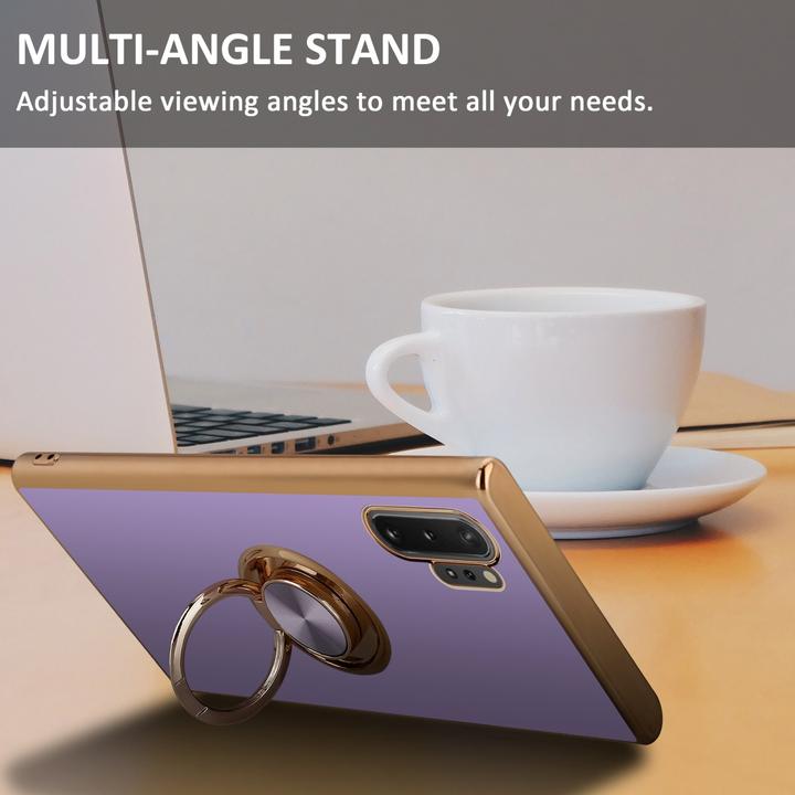 Image du produit Cadorabo Etui pour Samsung Galaxy NOTE 10 PLUS en TPU avec protection de l'appareil photo et anneau LM089 (Samsung Galaxy Note 10 Plus)