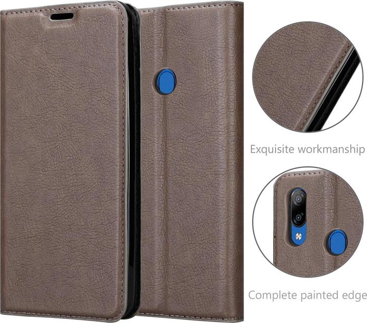 Produktbild Cadorabo Book Invisible Magnet Cover (ZTE Blade V10 Vita)
