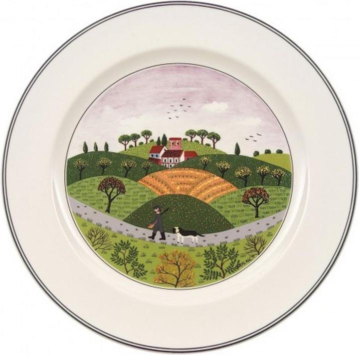 Speiseteller Jäger Design Naif (1 x, 27 cm)