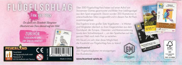Produktbild Feuerland Flügelschlag: Fan Art Pack (Deutsch)
