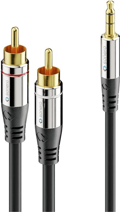 Immagine prodotto Sonero 3,5 mm Klinke – Cinch (10 m, Cinch, Connettore da 3,5 mm (AUX))